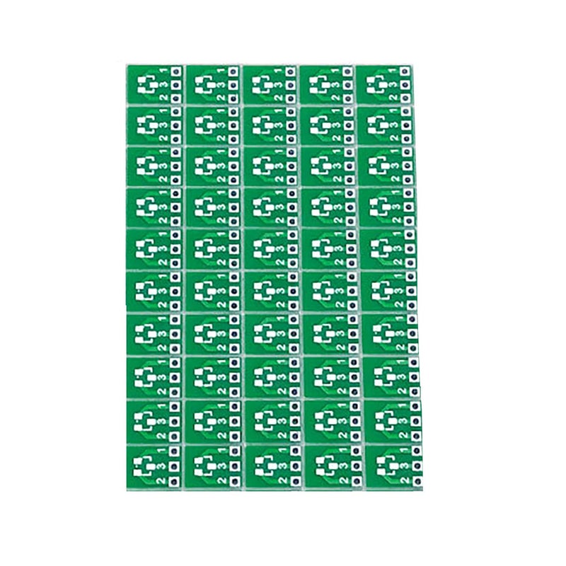 VOBRAMY 50pcs New Double Side SMD SOT23-3 to DIP SIP3 Adapter PCB Board DIY Converter (SOT23-3) - Image 1